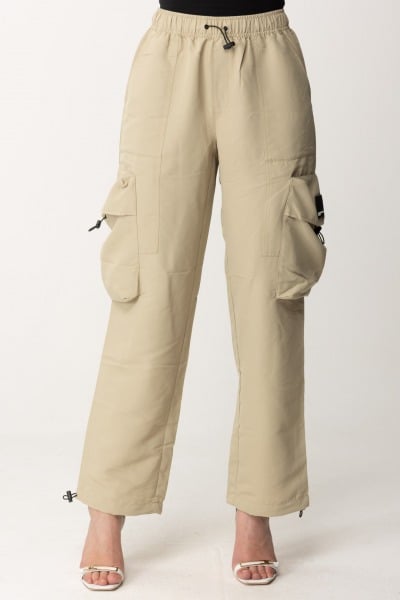 Karl Lagerfeld  Użytkowe spodnie cargo 241J1000 TWILL