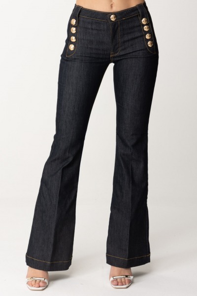 Gaelle Paris  Flared jeans GAABW00308 BLU