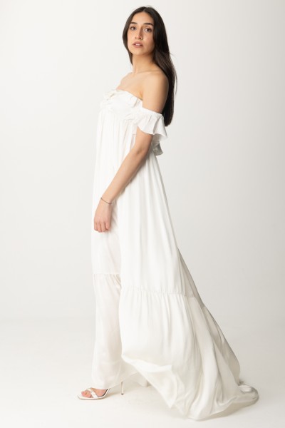 Aniye By  Long balloon Marys dress. 185300 MILK