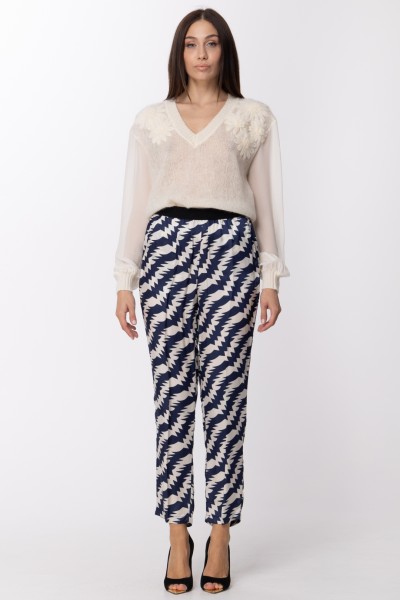 Jucca  Patterned slim trousers J2314035