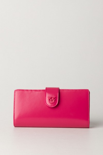 Pinko  Smooth Leather Wallet with Logo 102841 A1EN N17B
