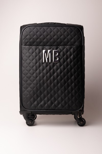 MIA BAG  Quilted trolley in faux leather 14661PE NERO