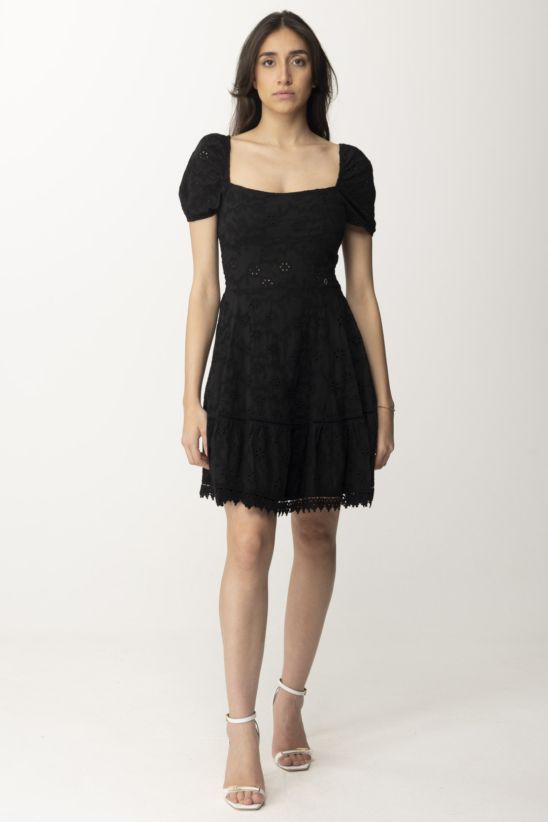 Anteprima: Guess Mini dress in sangallo Jet Black A996