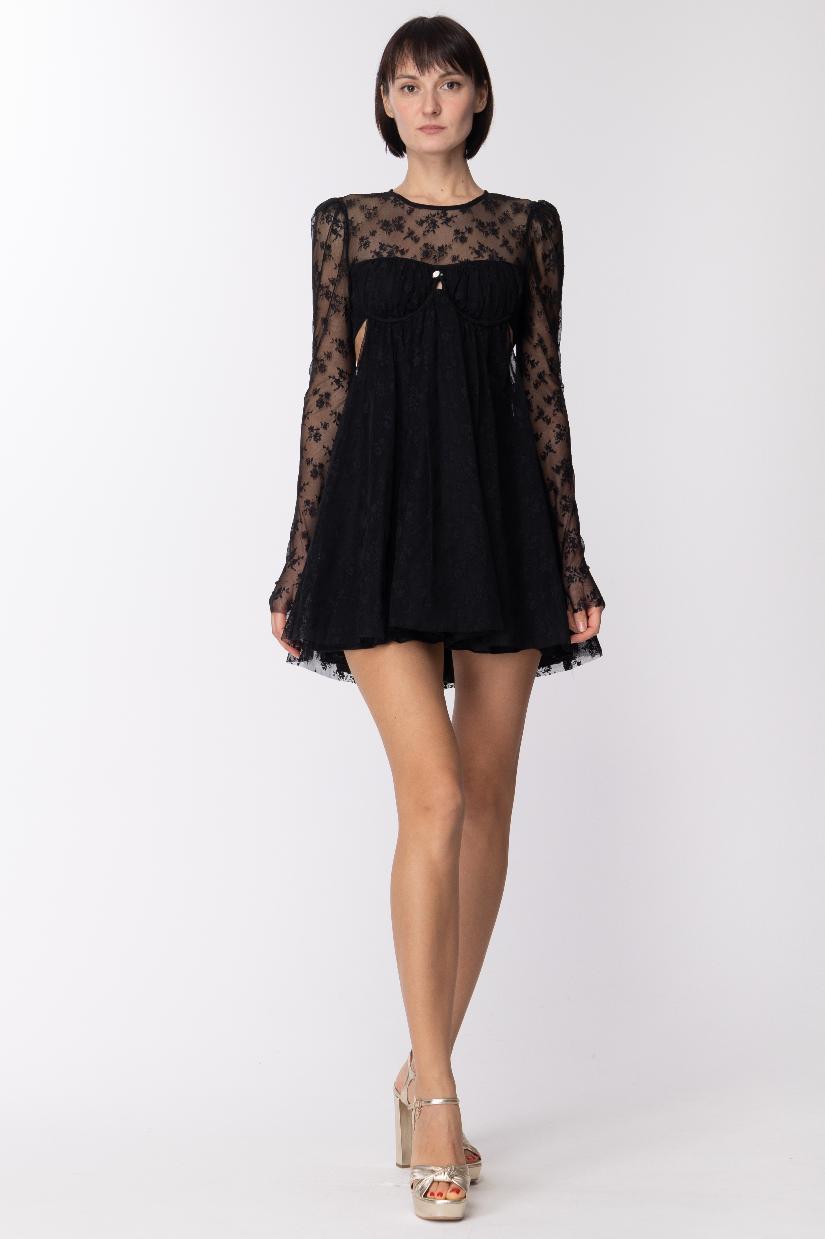 Preview: Aniye By Tessa bustier dress Black