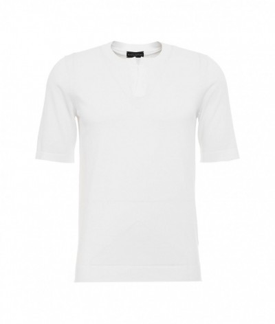 Ballantyne  T-shirt con scollatura a V bianco 451049_1892763