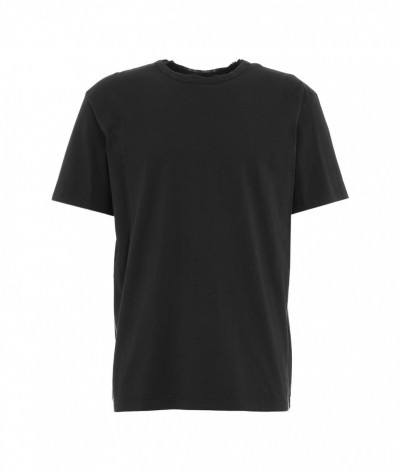 Grifoni  T-shirt con doppio collo nero 458254_1922087