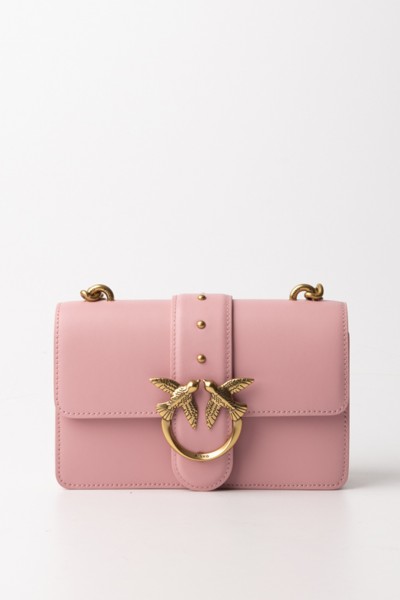 Pinko  Love Bag clásico mini 100059 A0F1 ROSA ROSSORE-GOLD