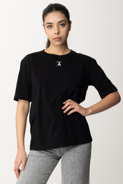 Patrizia Pepe  Cotton t-shirt with Fly Logo 8M1612 J089 NERO