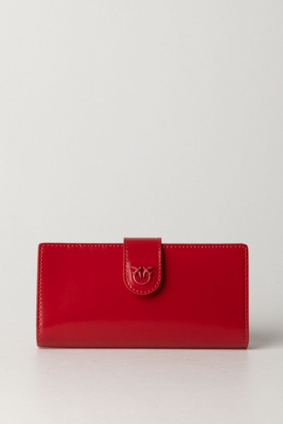 Pinko  Smooth Leather Wallet with Logo 102841 A1EN R30B