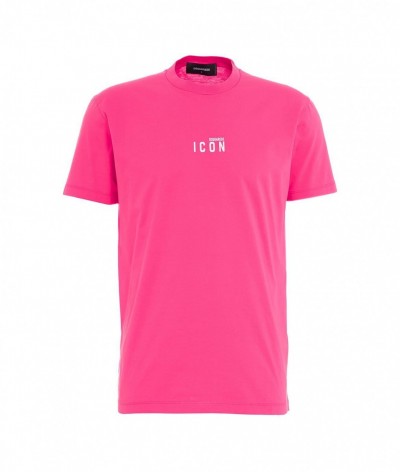 Dsquared2  T-shirt con stapa logo pink 459122_1925335
