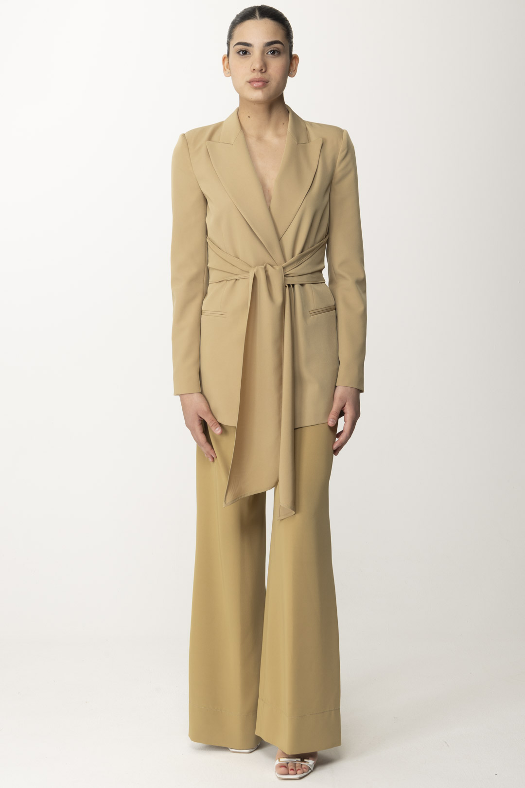 Preview: Aniye By Jacket with Kelly sash Camel