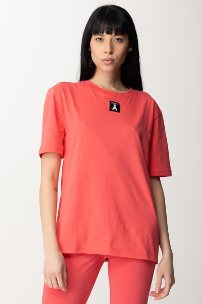 Patrizia Pepe  Camiseta de algodón con logo Fly 8M1612 J089 HYBRID ROSE