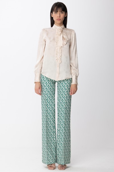 Aniye By  Terence shirt with ruffle detail 181774 SILK