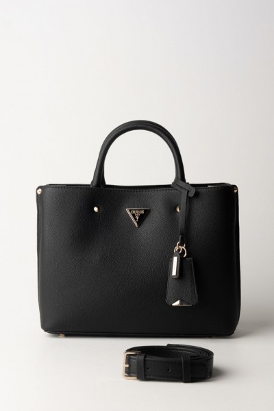 Guess  Meridian-Handtasche mit abnehmbarem Schultergurt HWBG87 78060 BLACK