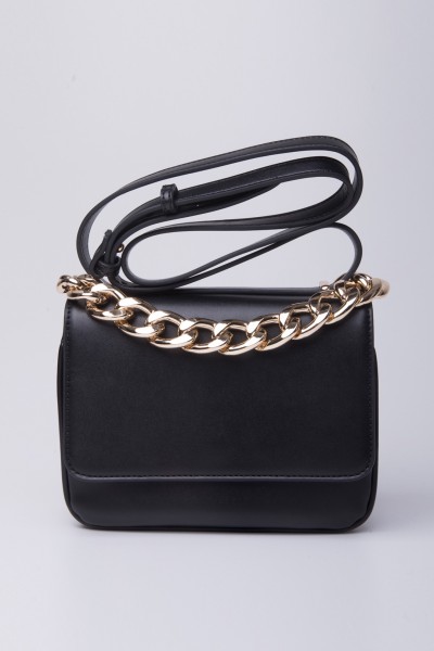 Twin-Set  Small shoulder bag with chain 222TB7371 NERO