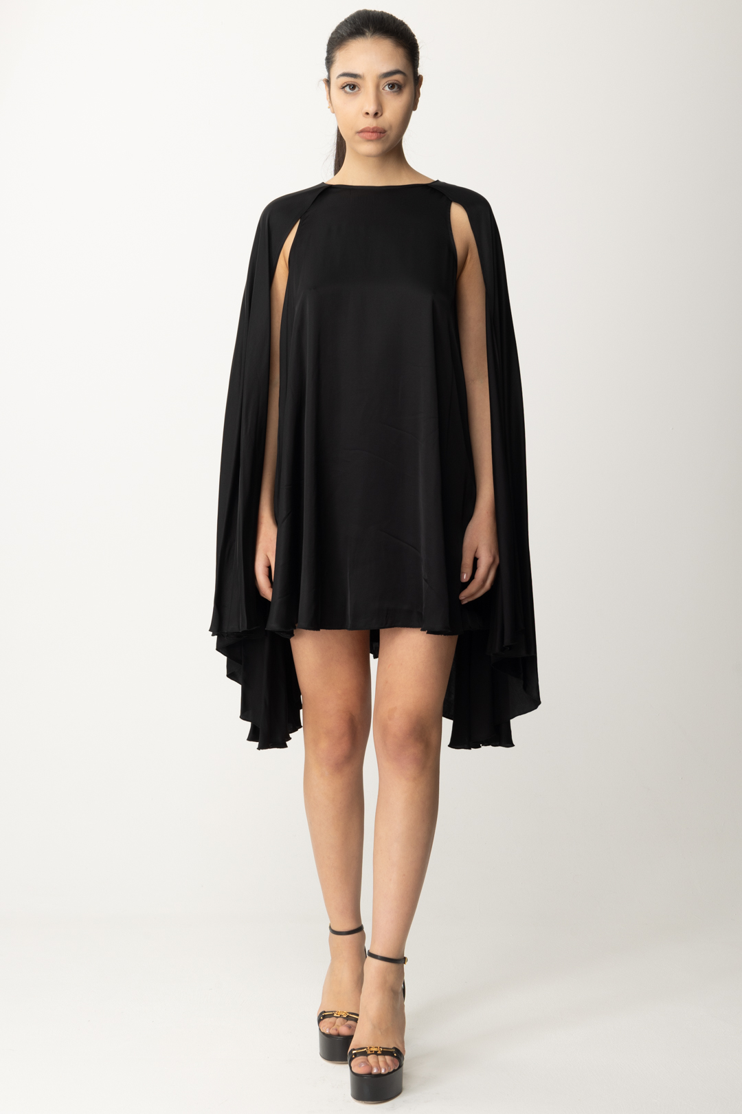 Preview: Aniye By Marys Cape Mini Dress Black