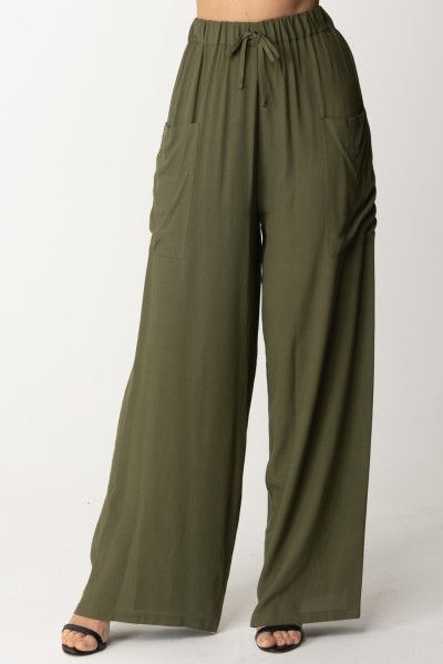 Aniye By  Pantaloni over con coulisse Janis 185401 ARMY