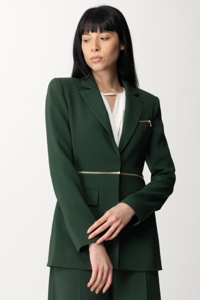 Patrizia Pepe  Veste blazer ajustable avec zip 8S0406 A6F5 TUSCANY GREEN