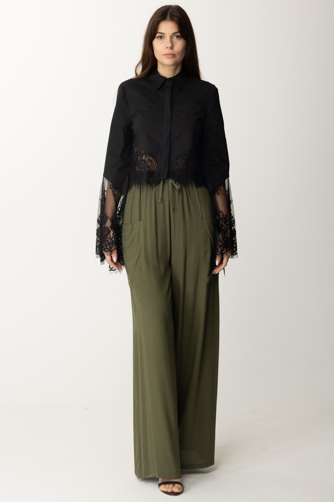Preview: Aniye By Oversized Drawstring Janis Pants ARMY